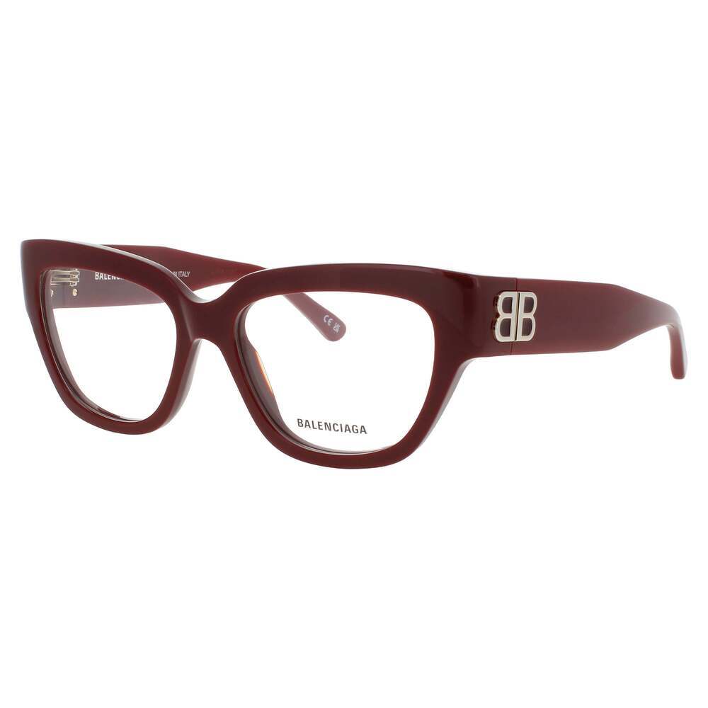Balenciaga BB0326O Eyeglasses Burgundy Acetate